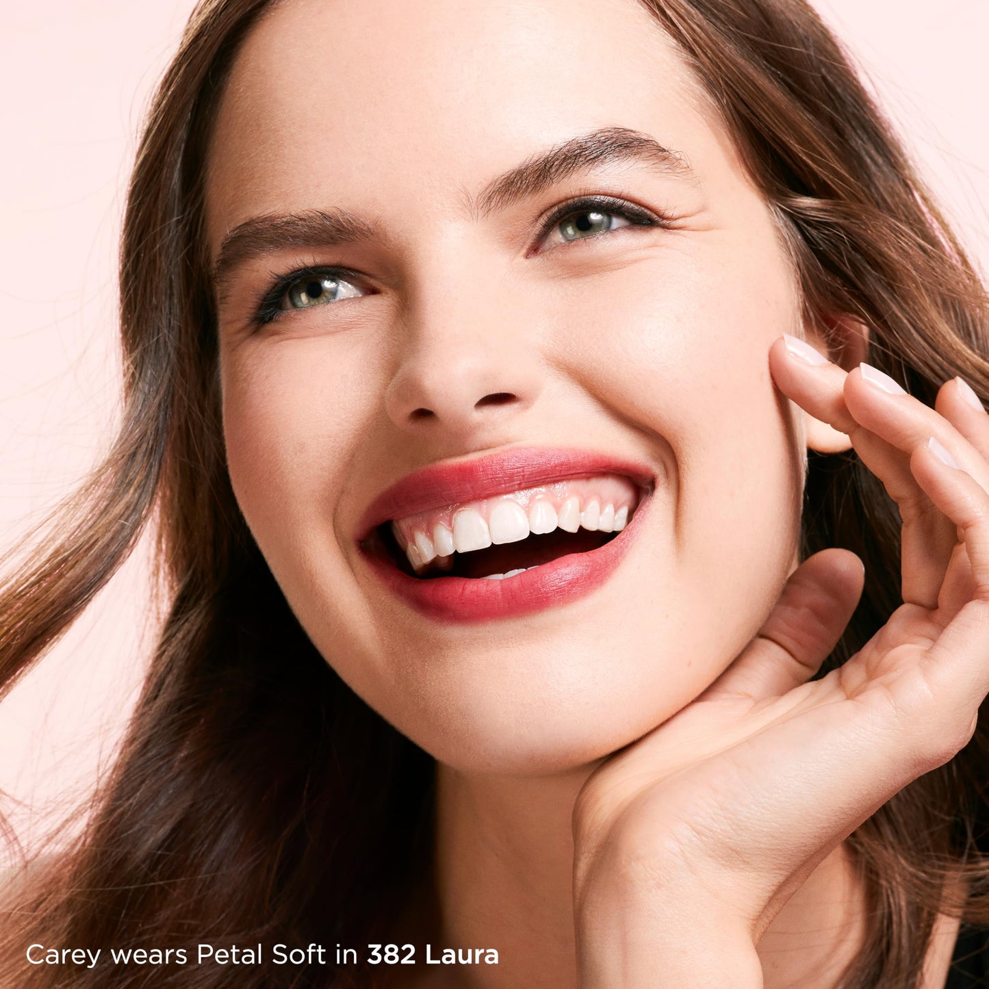 Laura Mercier Petal Soft Lipstick Crayon, 24HR Lip Softening Hydration, 12HR Sheer Matte Lip Color, Comfortable Weightless Wear, Diffused, Blurred Effect, 322 Camille - Neutral pink