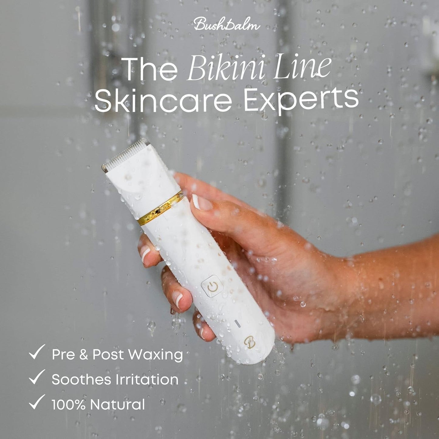 Bikini Trimmer - Waterproof Electric Shaver for Women | Cordless Body Hair Razor for Sensitive Areas, Close Grooming