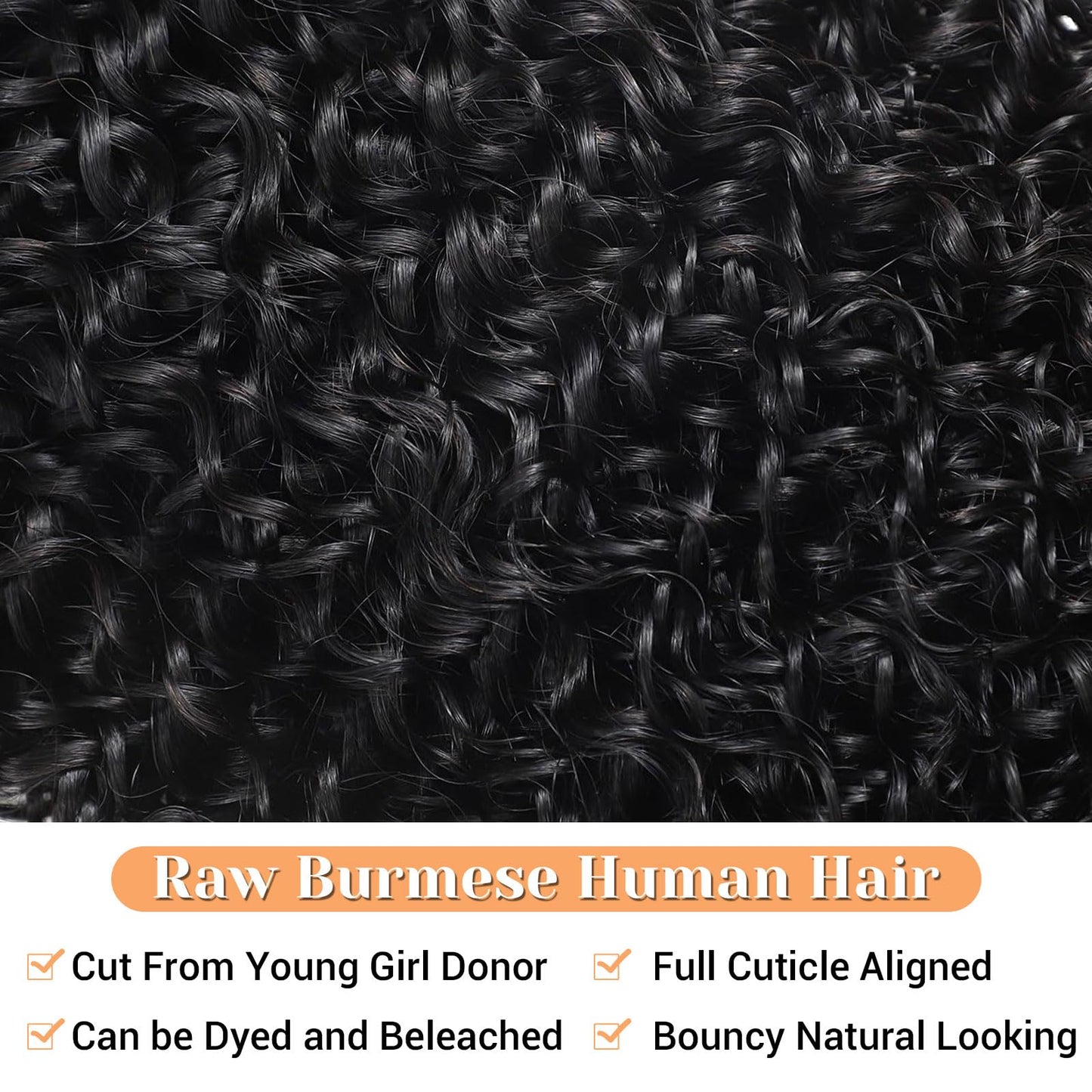 2x6 Closure Human Hair 16 Inch HD Transparent Lace 2x6 Burmese Curly Closure Middle Part Brazilian Human Hair Closure With Baby Hair Natural Black