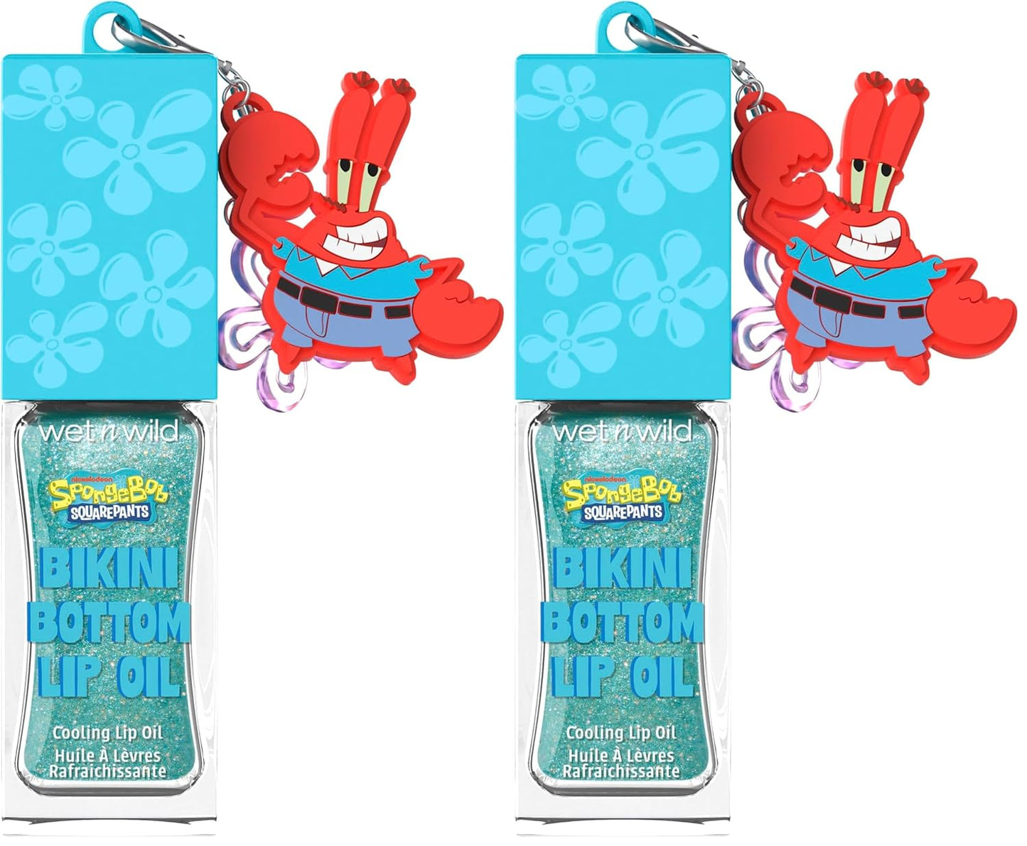 Wet n Wild Spongebob Bikini Bottom Cooling Lip Oil - Thar She Blows | Hydrating Duo Set