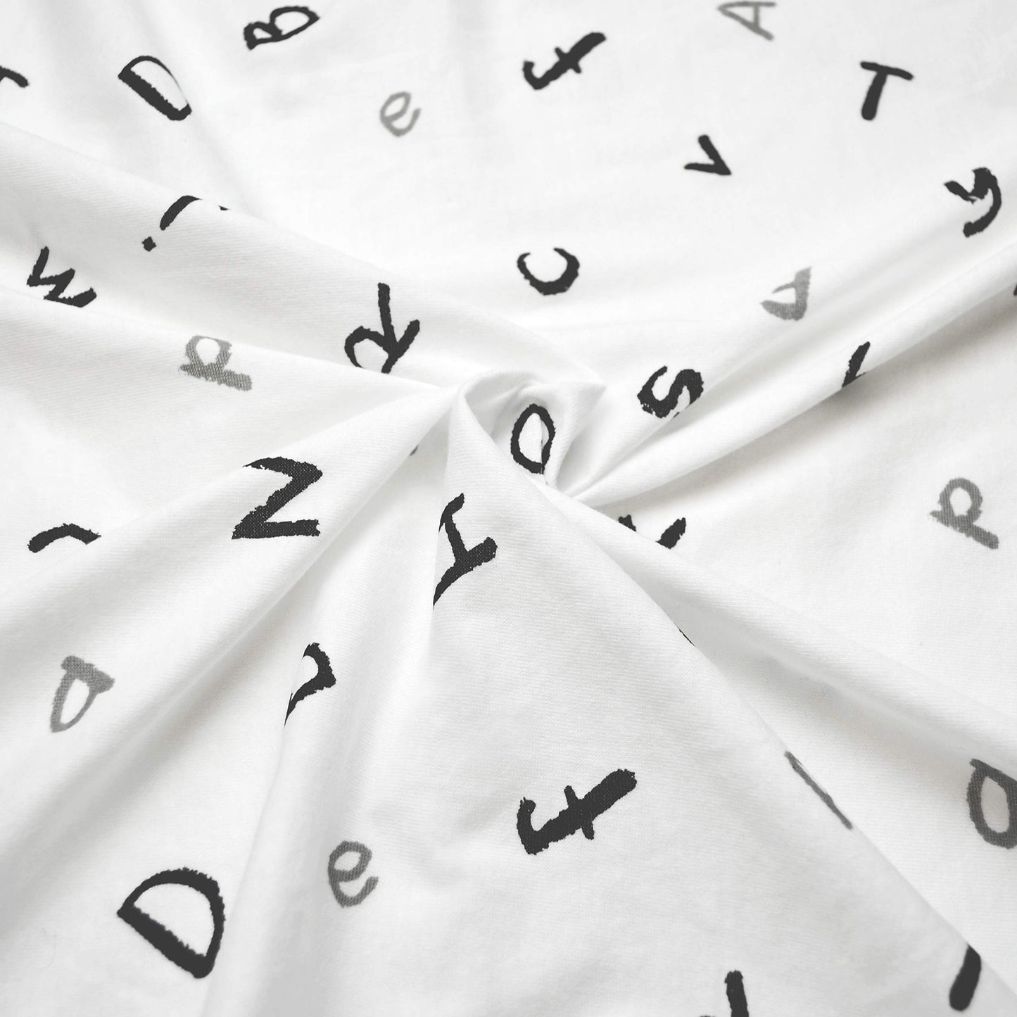 American Baby Company 15" x 33" Fitted Bassinet Sheet, Printed 100% Natural Cotton Jersey Knit, Alphabet, Soft Breathable, for Boys and Girls (Pack of 1)