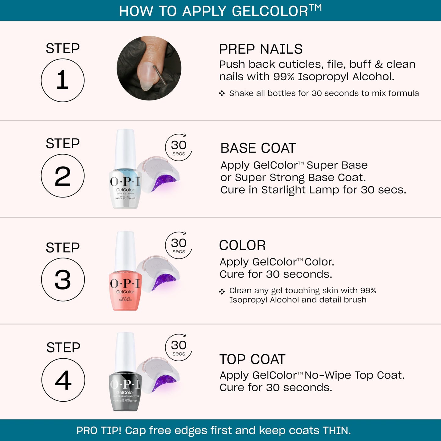 OPI GelColor Charge It to Their Room | Opaque Soft Pastel Purple Crème LED Cure Gel Nail Polish | Salon-Quality Shine, Long-Lasting Wear | Vegan & HEMA Free | 0.5 Fl Oz