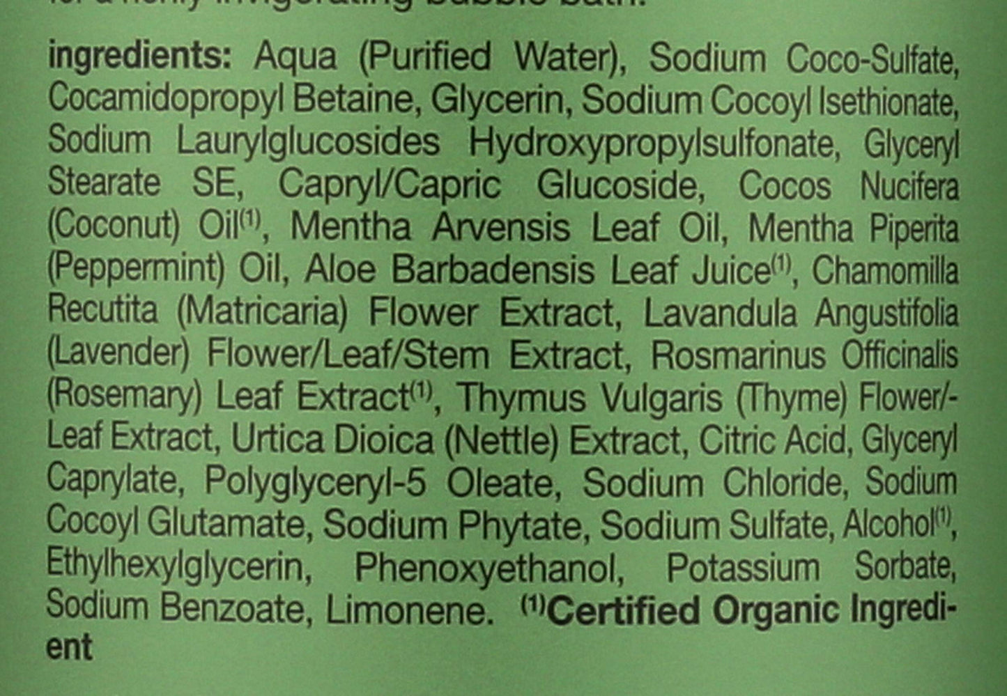 Alba Botanica Very Emollient Bath & Shower Gel, Sparkling Mint, 32 fl oz