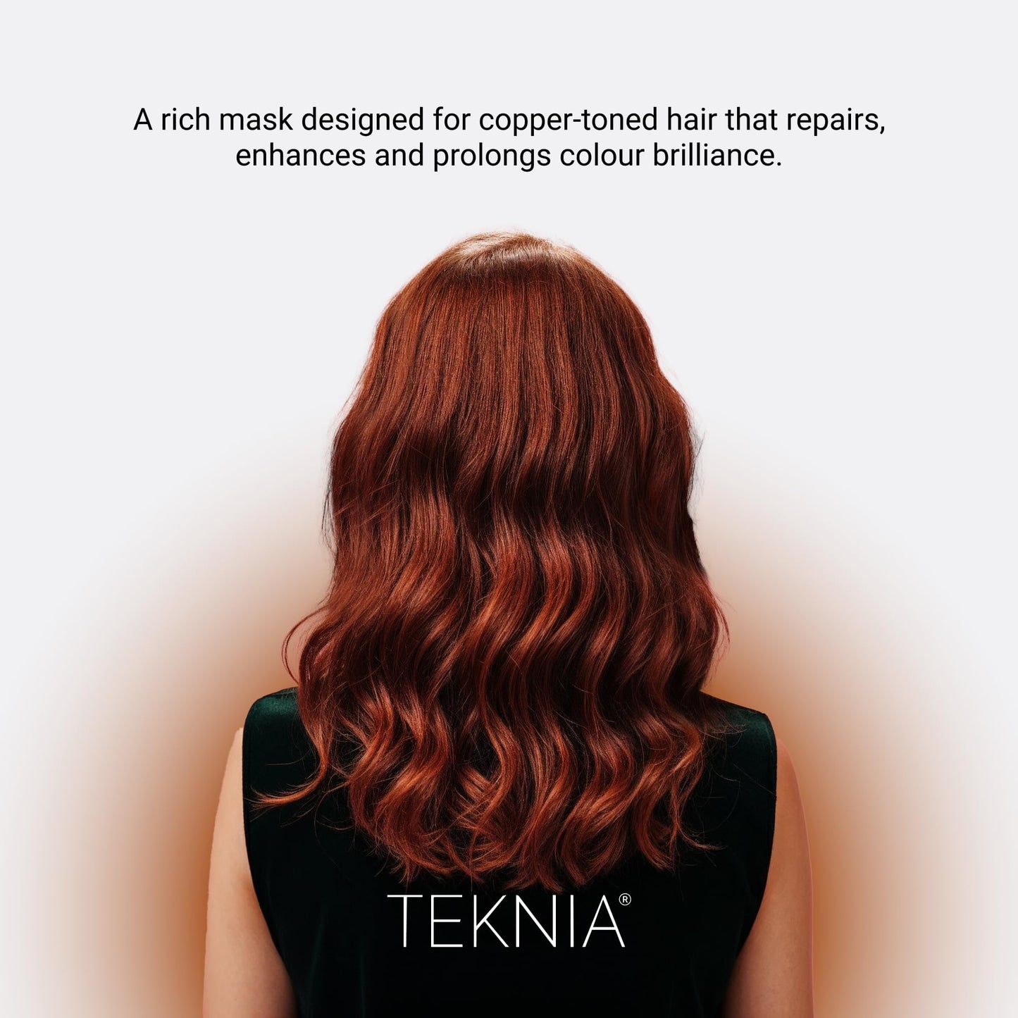 LAKMÉ Teknia Saffron Copper Color Refresh Hair Mask, Color Depositing Conditioner for Copper Hair, 8.5 Fl Oz