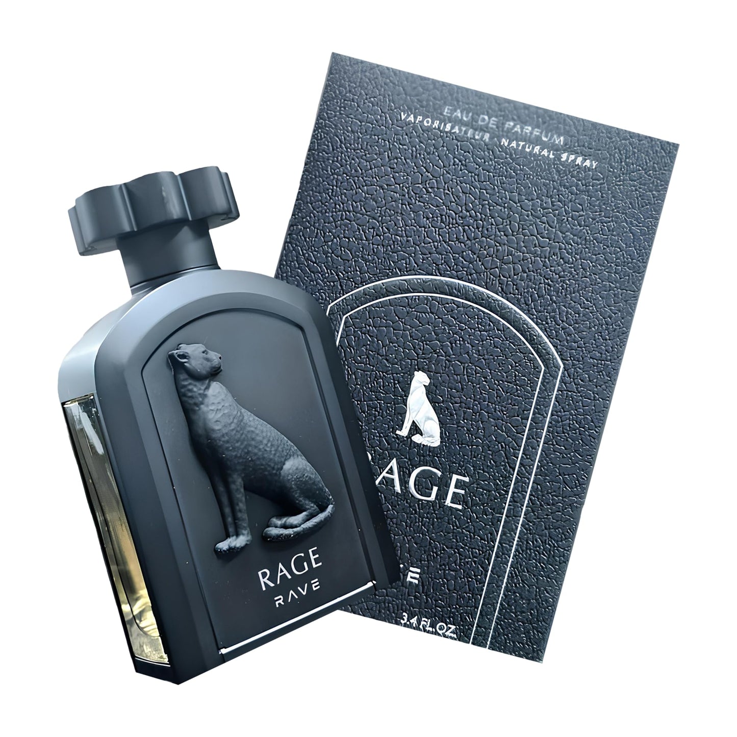 Rave Rage – Fruity, Spicy, Woody, Sweet – Eau de Parfum Spray Long-Lasting Fragrance for Unisex, 3.4 Ounce / 100 ml