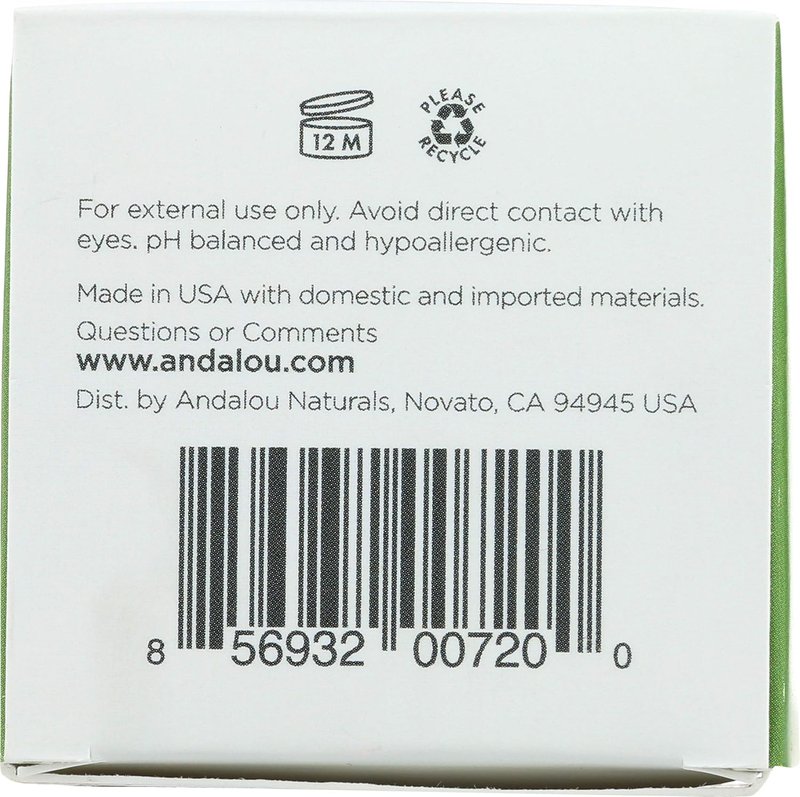 Andalou Naturals Dreamy Night Cream - CannaCell Infused Hydration | 1.7 Ounces