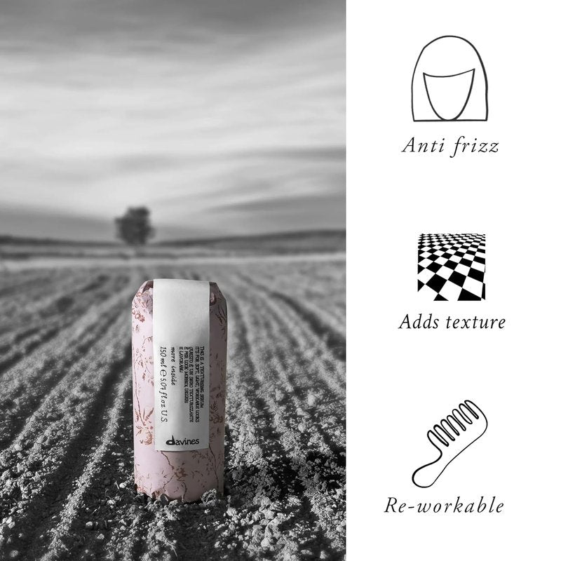 Davines Texturizing Serum - Light Hold for Wavy Hair | Adds Body & Softness, 5.07 Fl Oz