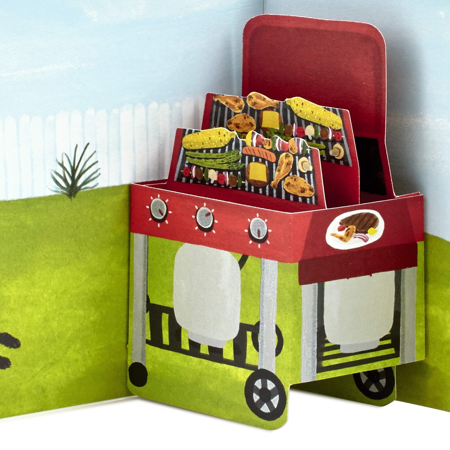 Hallmark Paper Wonder Pop Up Fathers Day Card (Barbecue) (599FFW2027)