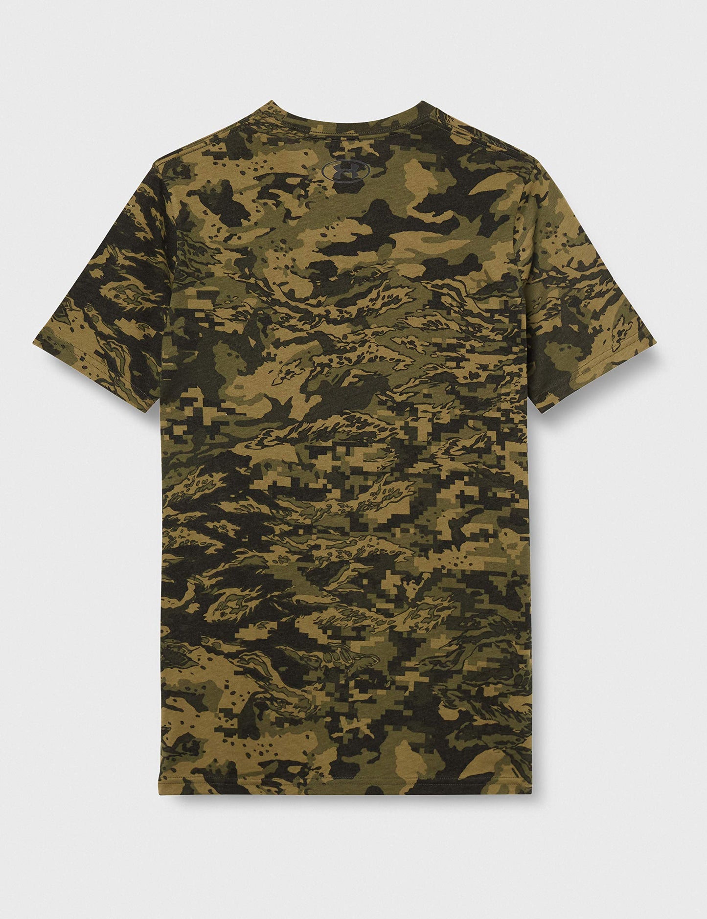 Under Armour Men's ABC CAMO Short-Sleeve T-Shirt, Black (001)/White, XX-Large Tall
