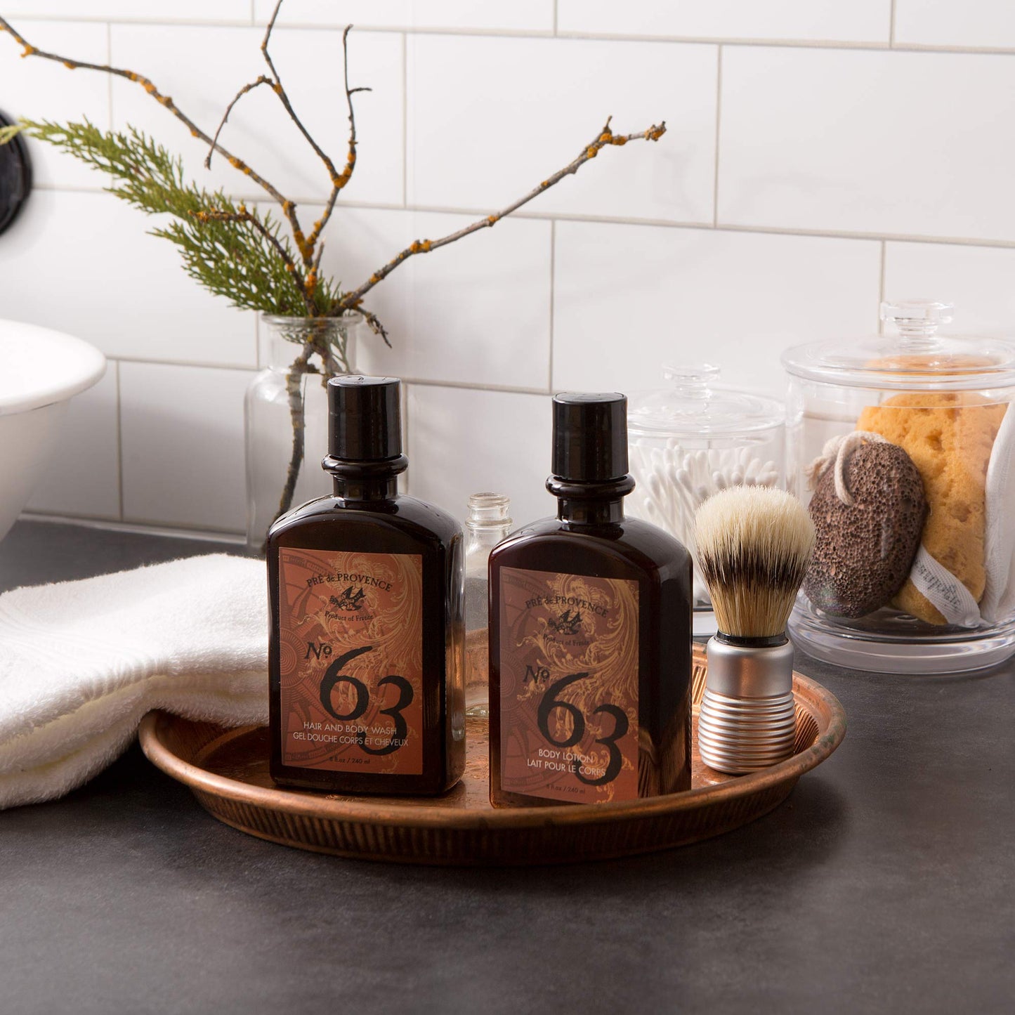 Pre de Provence No.63 Men's Collection, Shower Gel