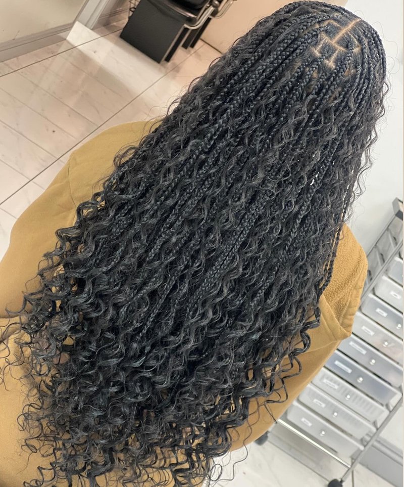 14A Grade High Amplitude Indian Wave Bulk boho braids Human Hair Braiding 100% Brazillian Virgin Hair Extensions 2Bundle/Pack 100g More Density for Micro braiding No Weft (Deep wave, 16inch)