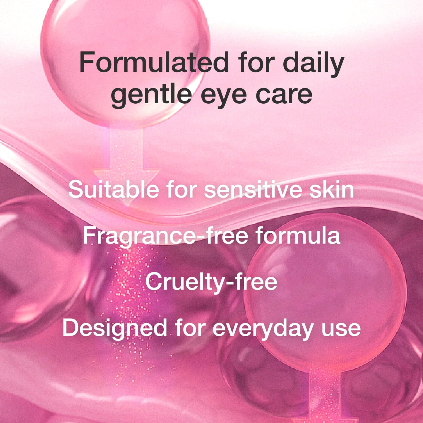 Hydrating Peptide & Collagen Eye Serum for Smooth Under-Eye Makeup | 12 Peptides, Dual Collagen & Niacinamide | Fragrance Free for Sensitive Skin | Korean Skincare | 30ml
