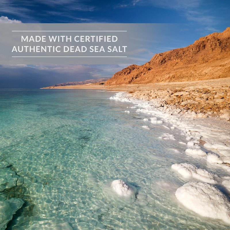 Bokek Dead Sea Bath Salt Scented with Certified Organic Essential Oil, Zipper Bag, Colorless, Eucalyptus, 80 Oz