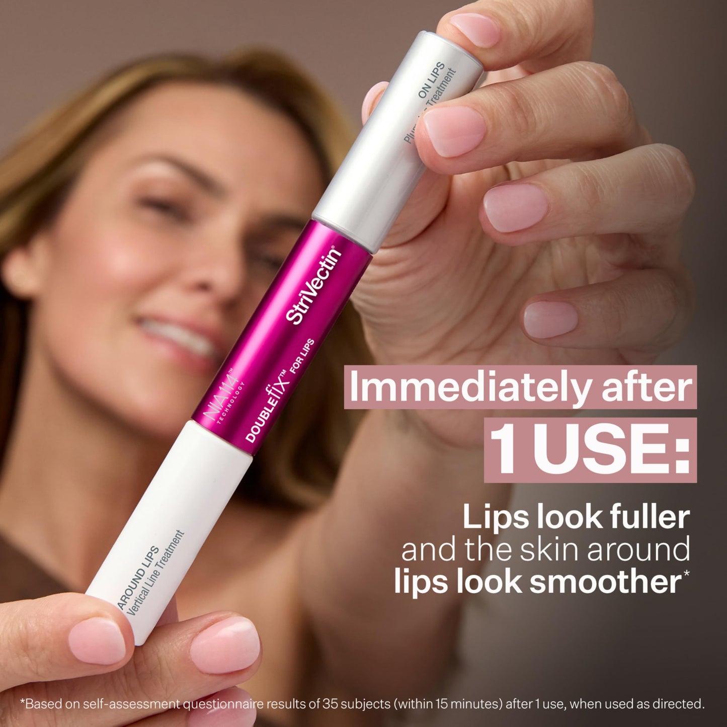 StriVectin DoubleFix for Lips 2-in-1 Lip Fix Plumping Treatment & Vertical Line Treatment