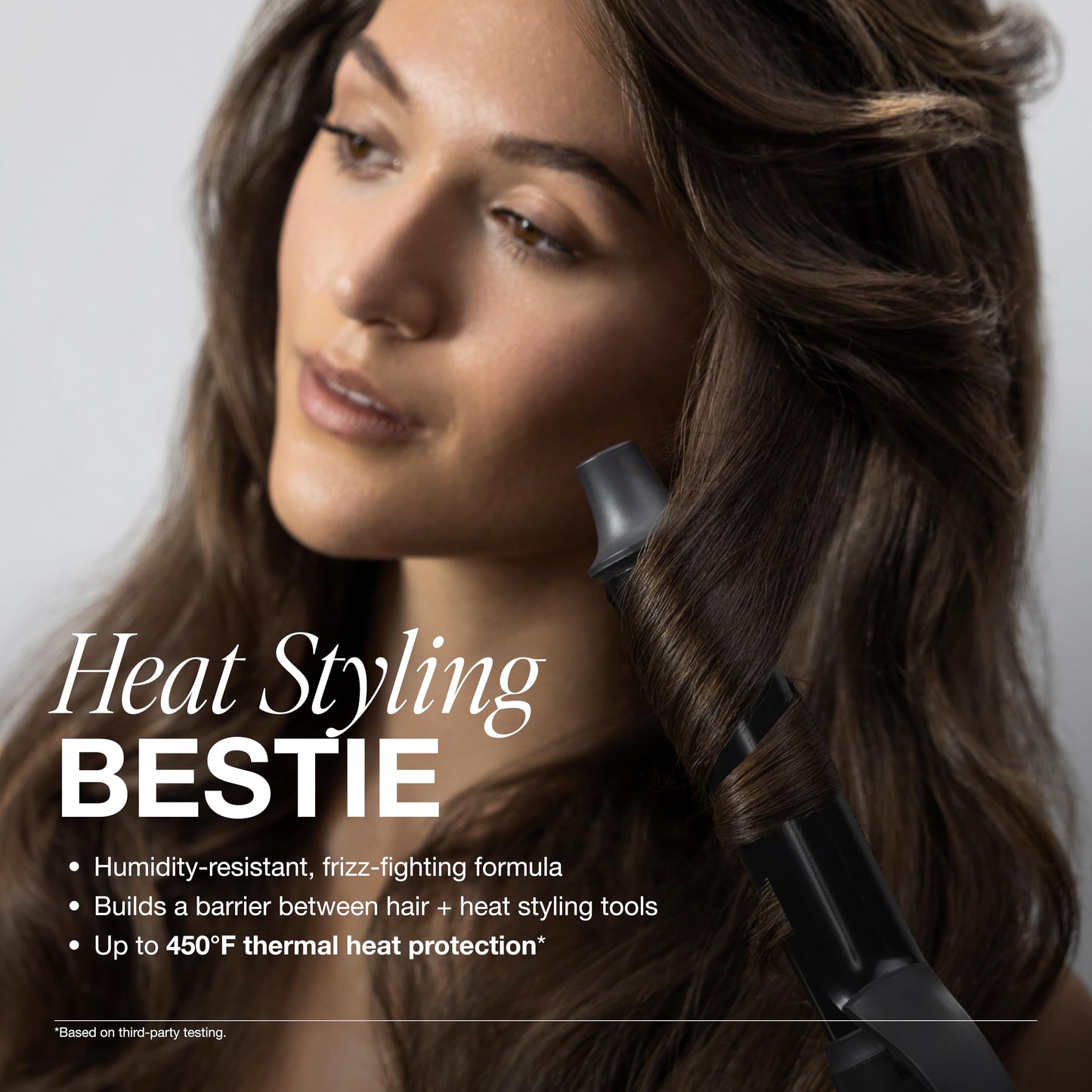 Paul Mitchell Hot Off The Press Heat Protectant, Humidity Resistance, Flexible Hold + Natural Finish, For All Hair Types, 9.1 oz