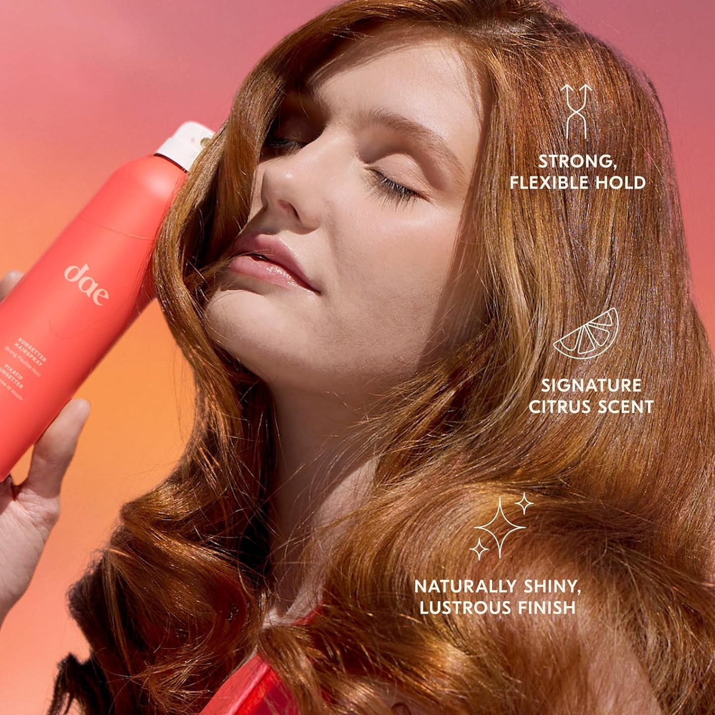 Strong Hold Flexible Hairspray - Citrus Scent | 7 Oz. for All-Day Style