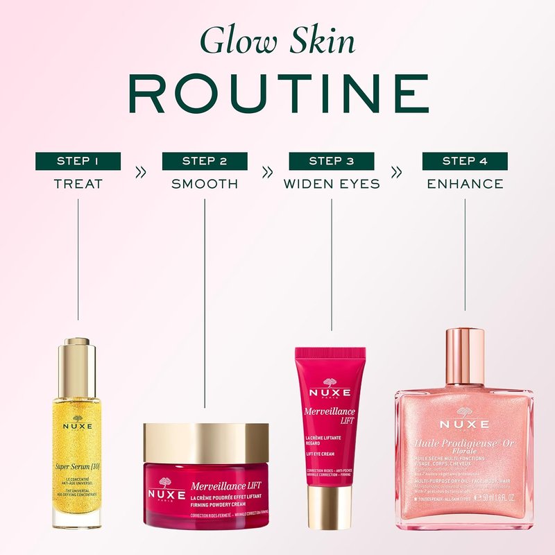 Nuxe Huile Prodigieuse Floral - Multi-Purpose Dry Oil for Face & Body | Luxurious Radiant Glow & Hydration