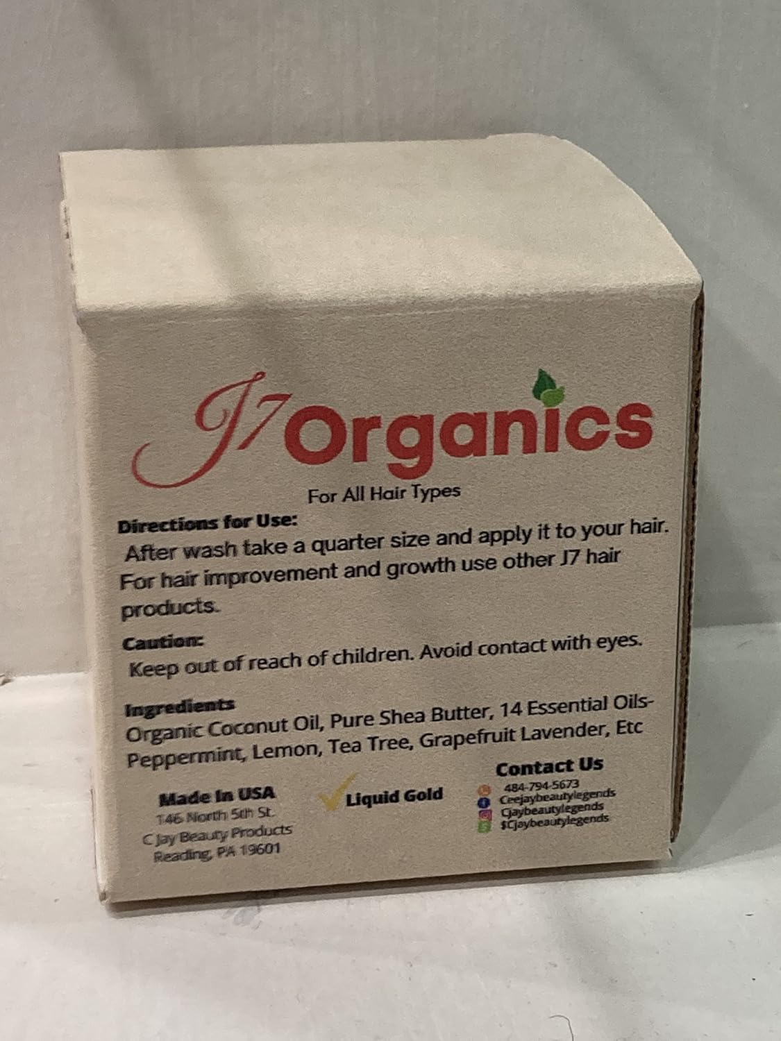 Shea Oil - Unisex Moisturizing Oil for Skin & Hair - 8oz Size
