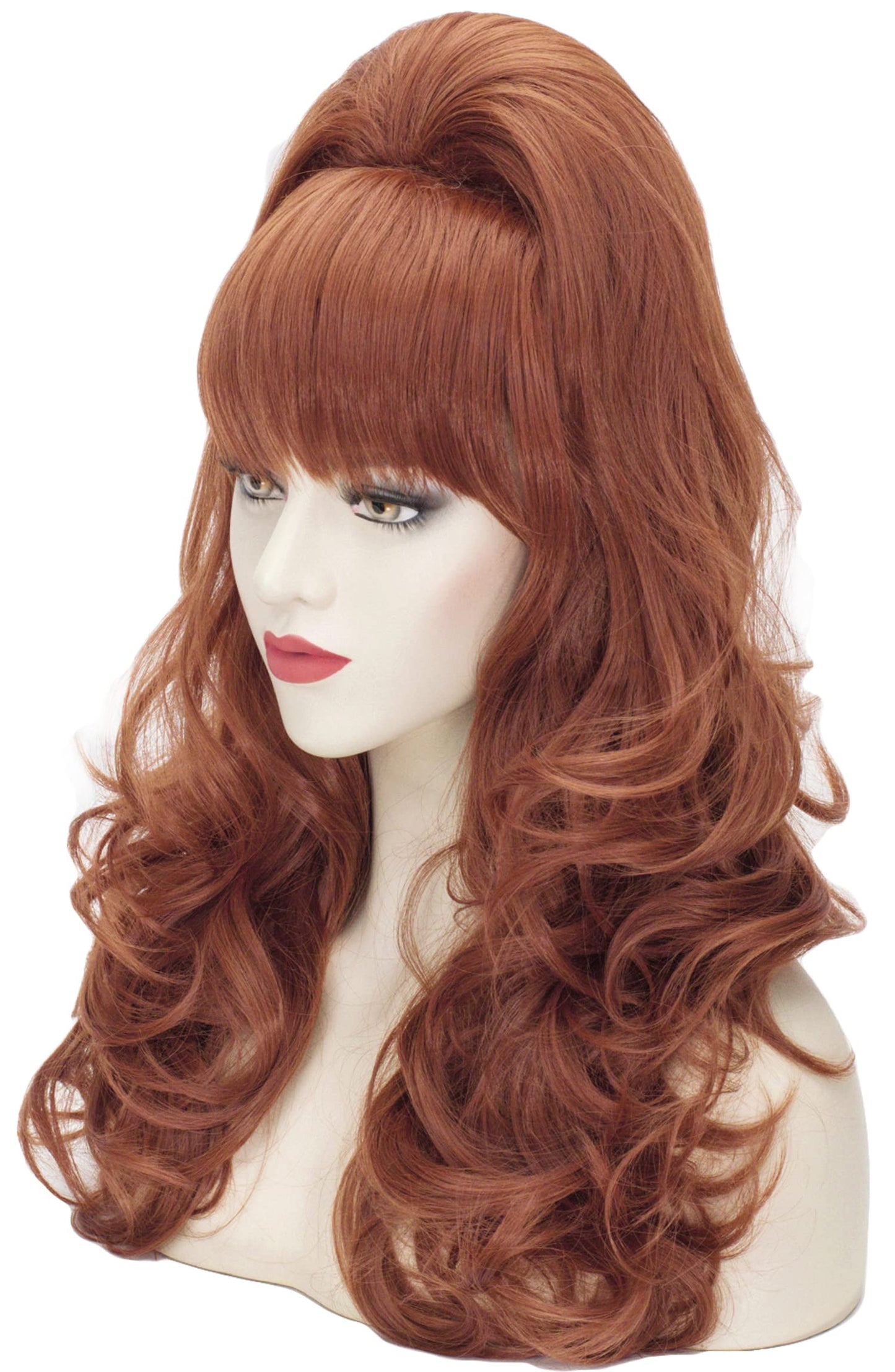 Wiggy Mermaid 70CM Long Light Blonde Wig for Women Blonde Wavy Curly Elf Wigs Princess Queen Wig for Halloween Costume Cosplay Movie Roleplay Party