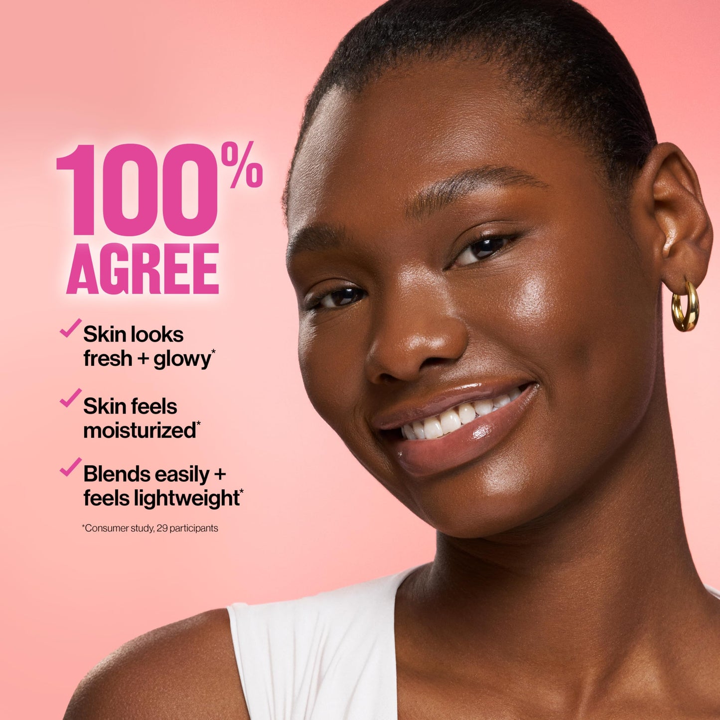 Revlon Glimmer Tinted Moisturizer Stick for Face, Lightweight Foundation, Hydrating Skincare-Infused Makeup, 110, 0.31 oz