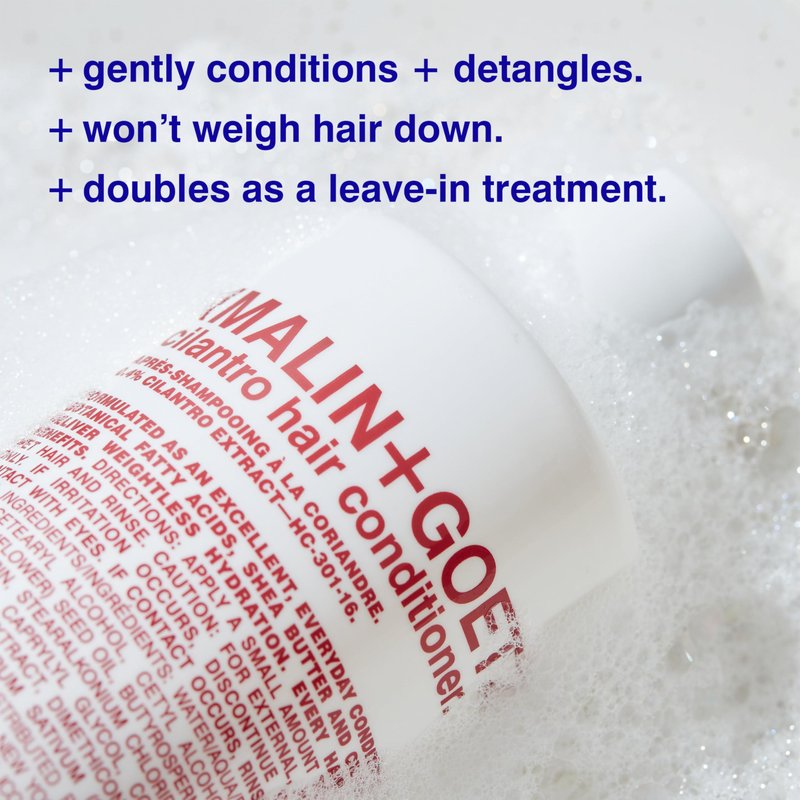 MALIN+GOETZ Cilantro Hair Conditioner Refill | Everyday Essential Conditioner with Cilantro Extract, Shea Butter, Fatty Acids | Hydrates, Detangles, Reduces Frizz | Vegan, Cruelty-Free