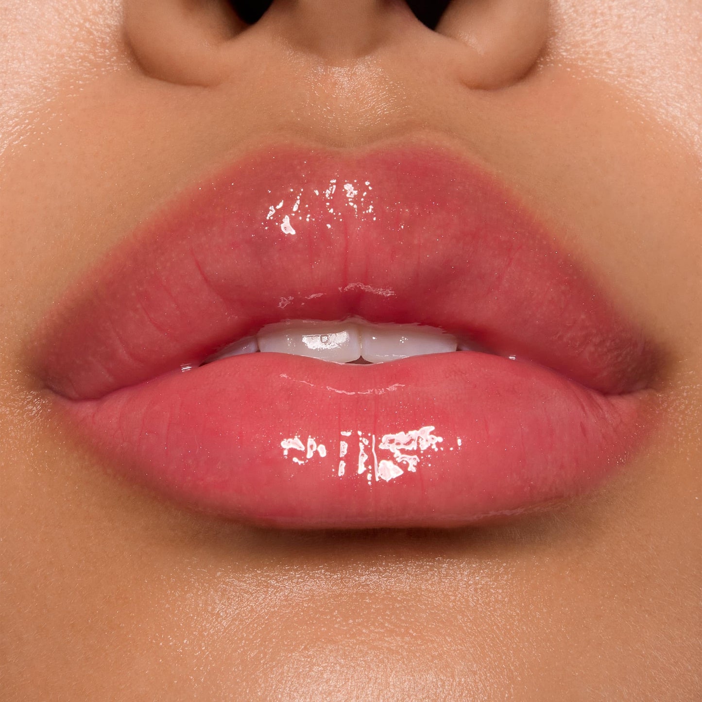 ColourPop x Stitch Ultra Glossy Lip Gloss - High-Shine, Non-Sticky & Hydrating Lip Gloss with a Flexible Paddle Applicator - Sheer Coral Red - Experiment 626 (0.24 Fl oz)