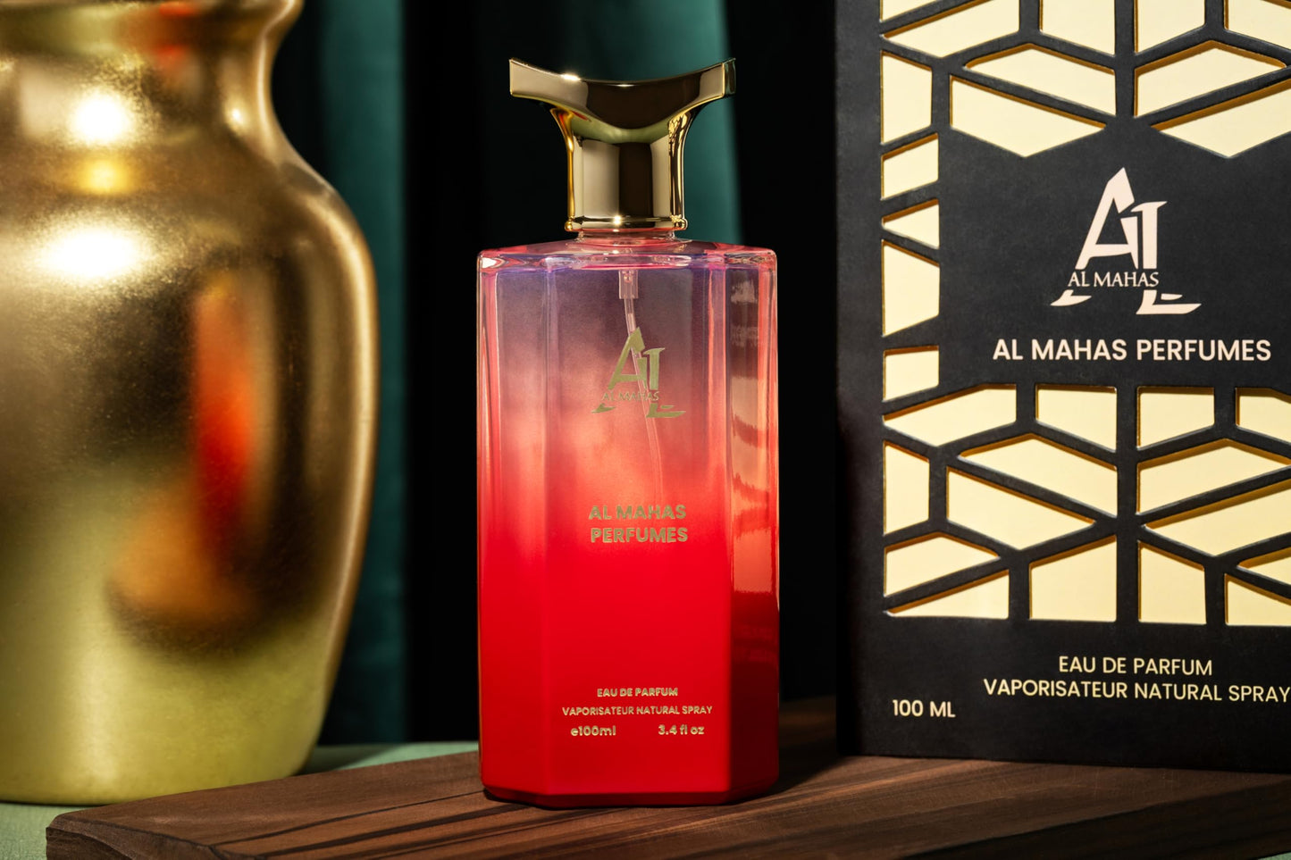 AL MAHAS Wood Sage and SeaSalt Perfume - Eau de Parfum 100 ml (3.4 Oz) Long Lasting Bold Unisex Perfume, irresistible scent of Wood Sage and Sea Salt and Ambrette Seeds by ALMAHAS