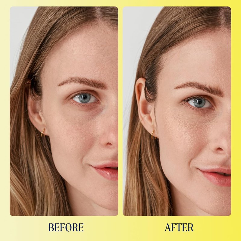 Brightwave Vitamin C Under Eye Brightener Cream - Dark Circles Treatment for Sensitive Skin | Hydrating Antioxidant Formula (0.5 Oz)