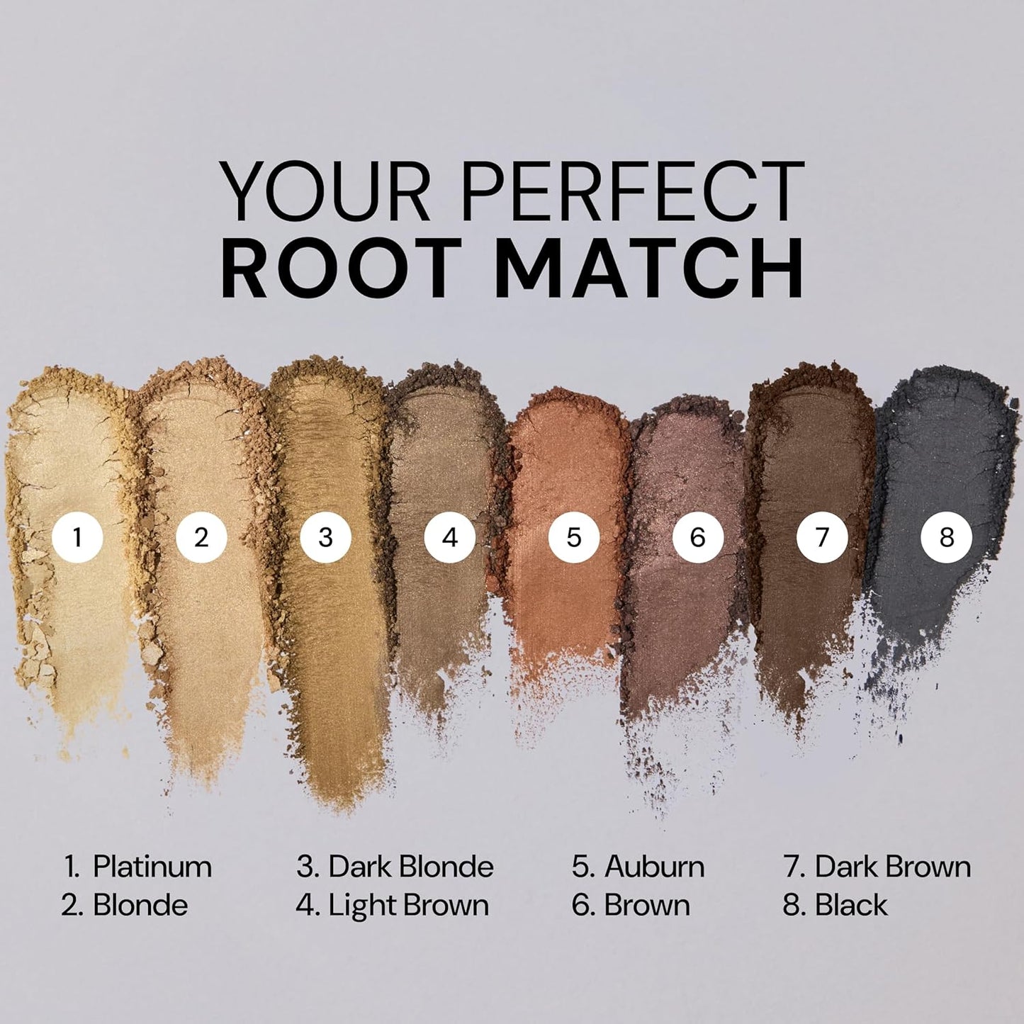 L'ANGE HAIR RootMatch Instant Root Cover Up Powder - Conceals Grays & Sparse Spots | Water-Resistant for All Hair Types (Auburn)