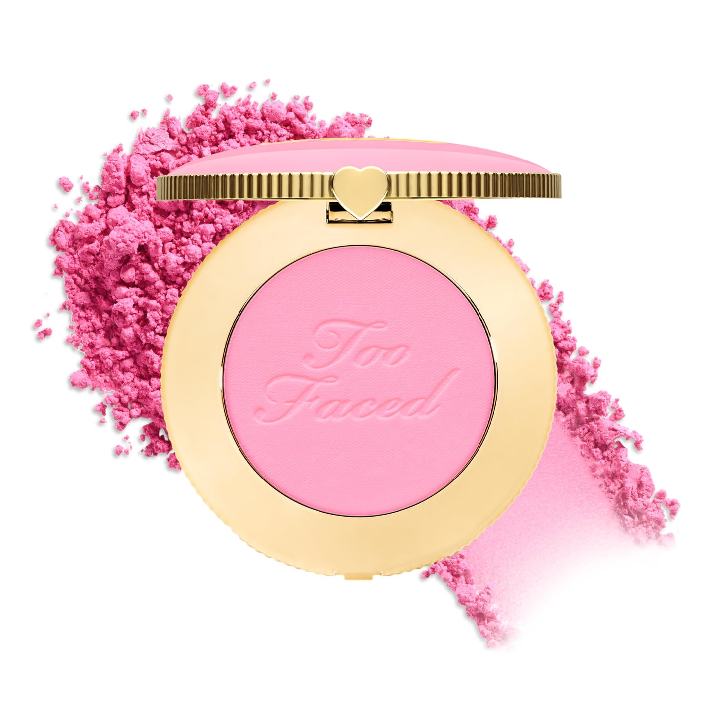 Too Faced Cloud Crush Blurring Blush | Velvety Powder Blush for Cheeks with High-Pigment Formula | 93% Naturally Derived Ingredients, Vegan & Cruelty-Free, Candy Clouds, 0.17 Ounce