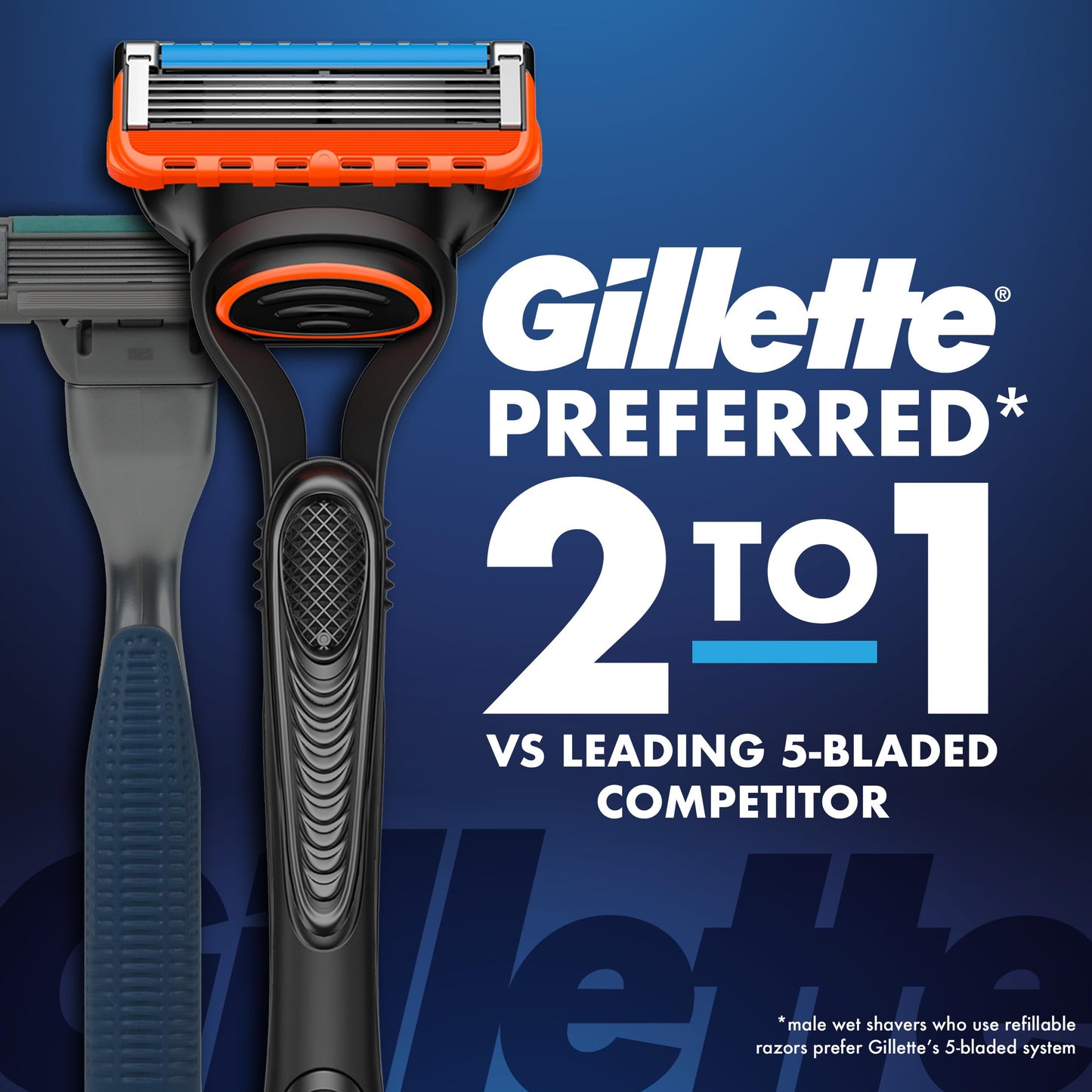 Gillette Fusion5 Ultra Sensitive Shave Gel, 7oz, Pack of 6