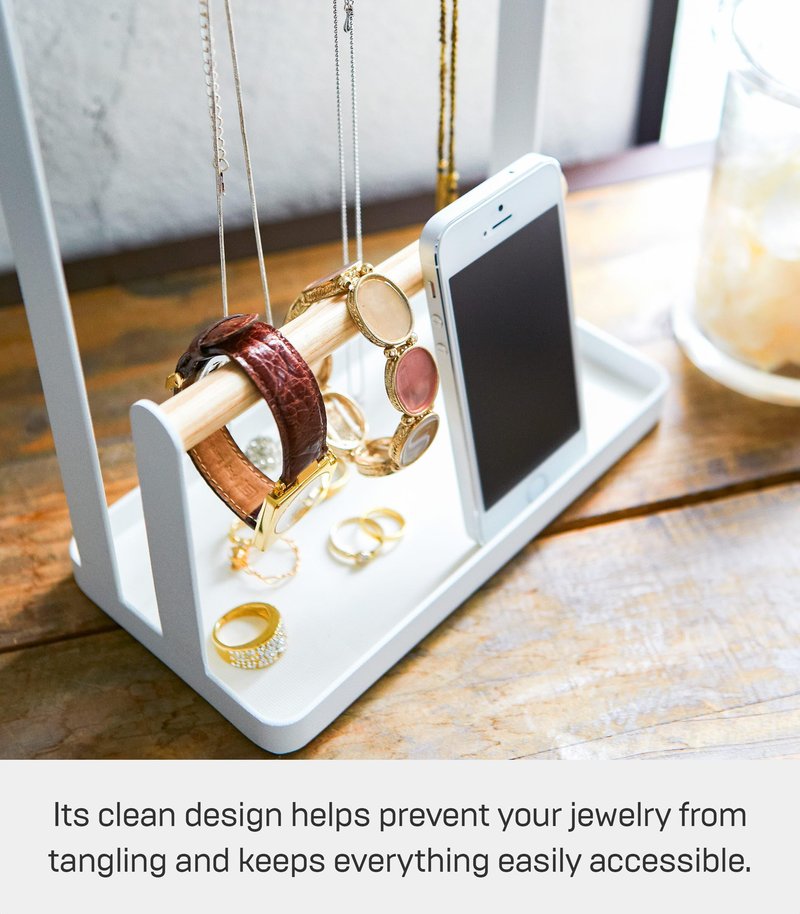 YAMAZAKI Home Accessory Stand - Jewelry Holder & Organizer Storage