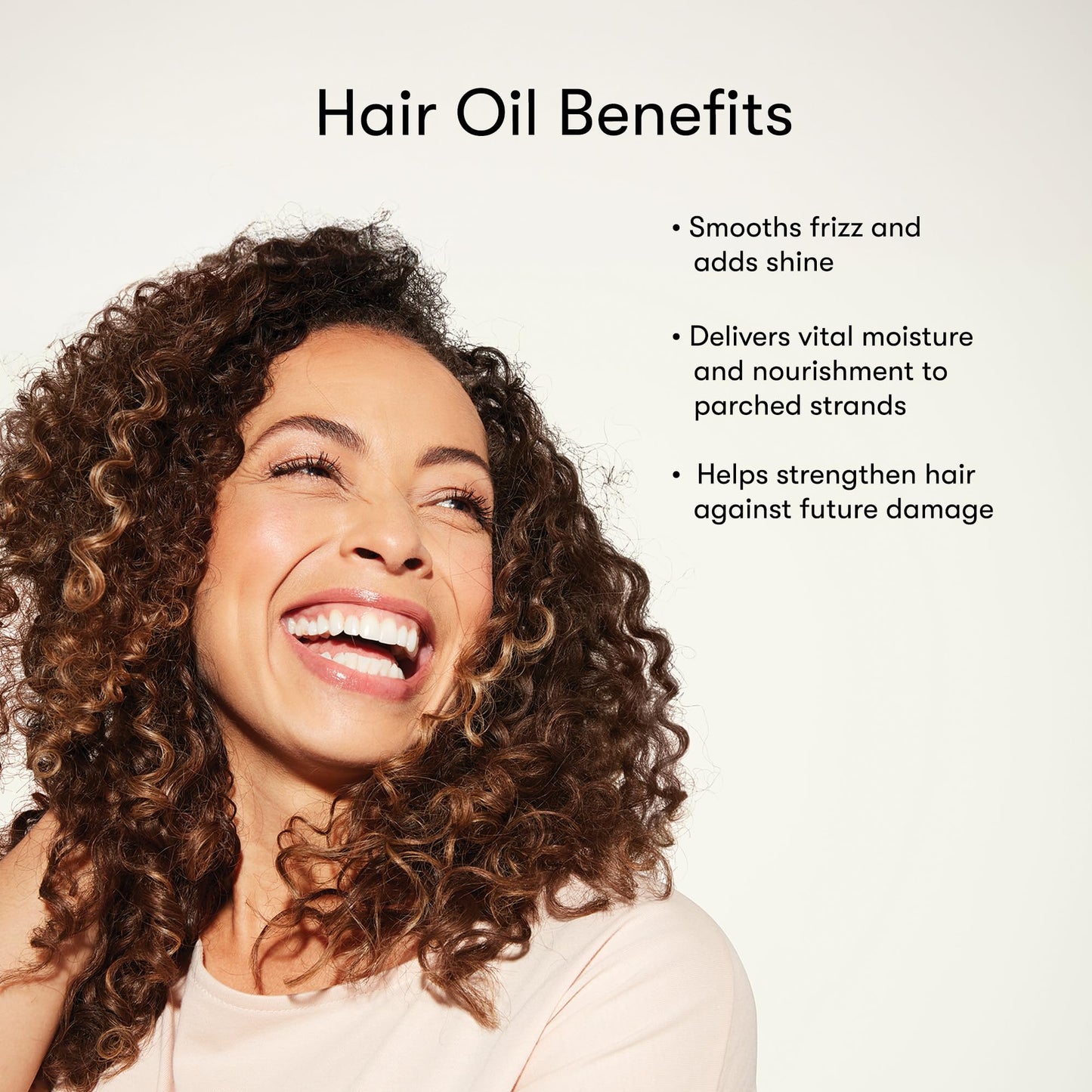 Odele Hair Oil with Baobab & Argan Oils, Lightweight to Smooth Frizz, Add Shine & Hydration, for All Hair Types, 1.7 Fl Oz