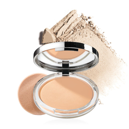 Clinique Stay-Matte Sheer Pressed Face Powder For Oily Skin Types | Sheer Coverage | Minimizes Shine | Makeup & Setting Powder, Stay Neutral