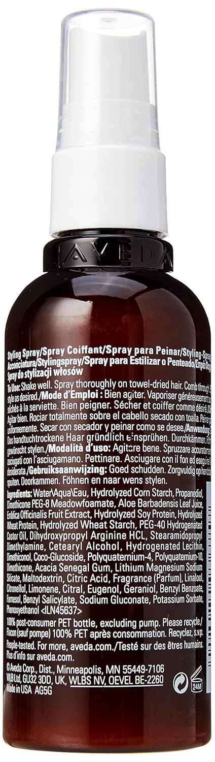 Aveda Thickening Tonic Spray - Instantly Thicken Thin Hair | Organic Amla & Wheat Formula | 6.7 oz