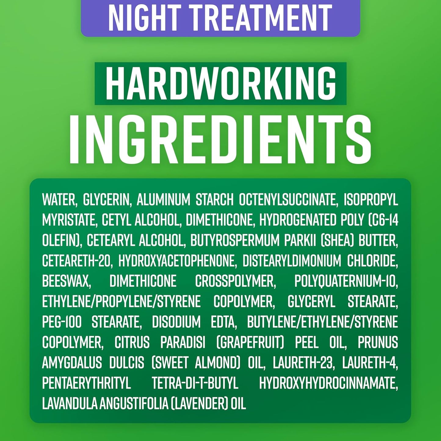 O'Keeffe's Working Hands Night Treatment Cream - Repair Dry, Cracked Skin | 7 oz Tube (2 Pack)
