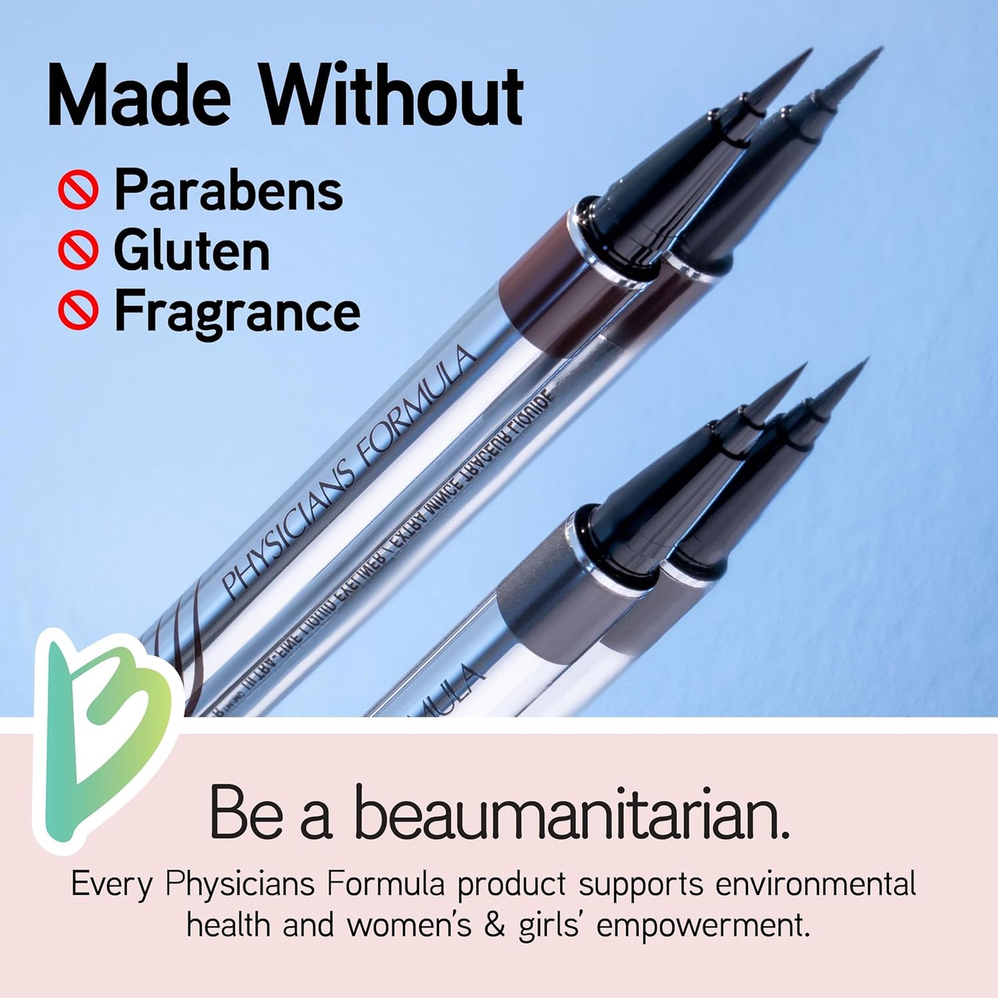 Physicians Formula Eye Booster - Lash-Enhancing 2-in-1 Eyeliner Serum | Hypoallergenic, Vegan, Deep Brown
