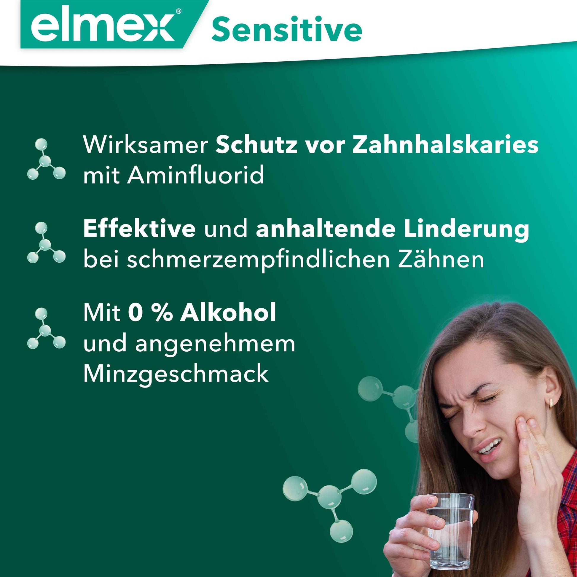 Elmex Sensitive Zahnspülung 400 ml