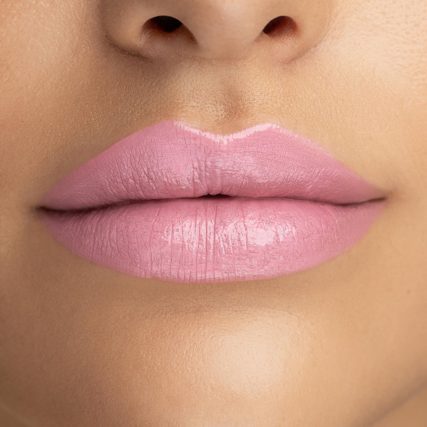 Radiant Professional Glossy Lipstick for Women – Long Lasting, Hydrating Lipstick with Hyaluronic Acid & Natural Polysaccharide, Advanced Care & Moisturising Lip Stick for Women, GL103 LIGHT PINK