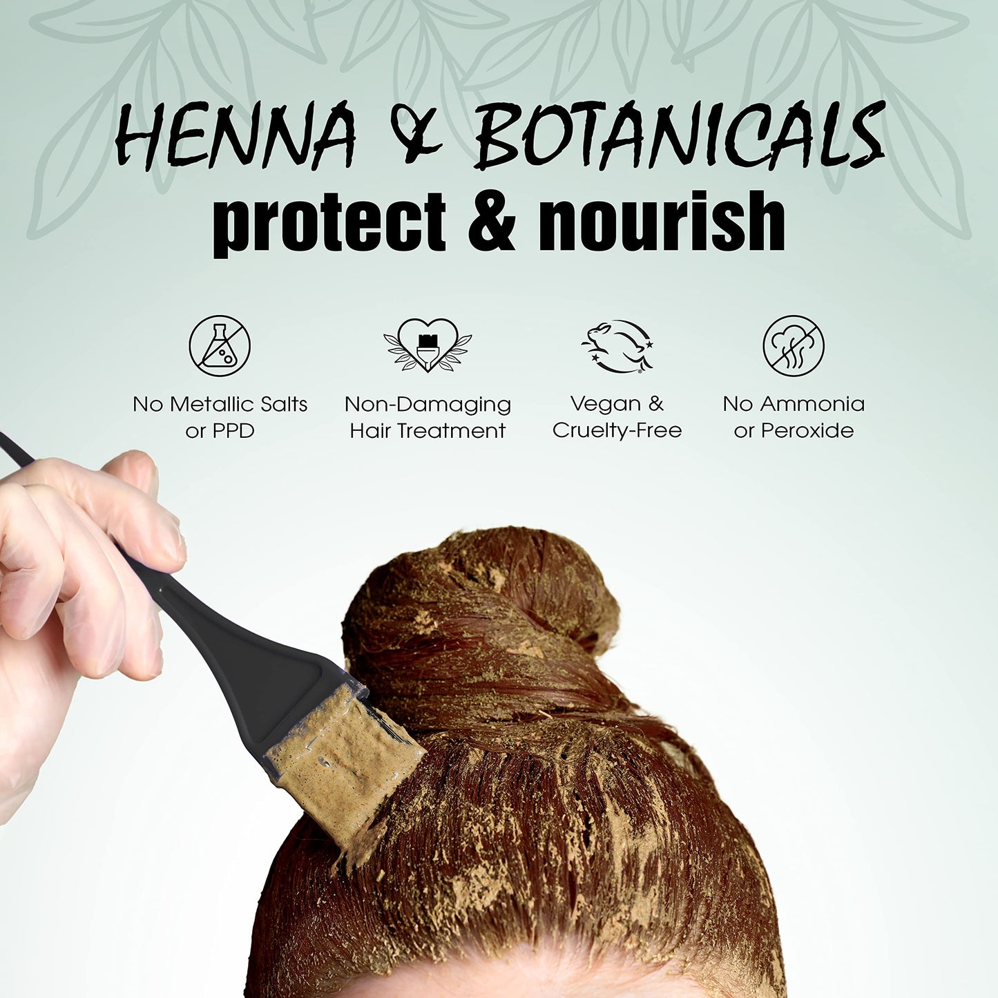 Light Mountain Henna Hair Color & Conditioner - Medium Brown Hair Dye for Men/Women, Organic Henna Leaf Powder and Botanicals, Chemical-Free Semi-Permanent Hair Color, 4 Oz (Pack of 3)