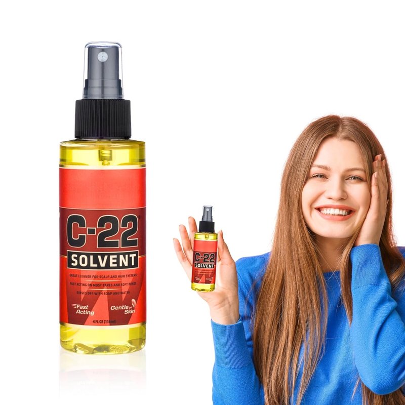 Tape In Hair Extension Remover Spray - Gentle Solvent Adhesive Remover for Wigs & Extensions | 4oz