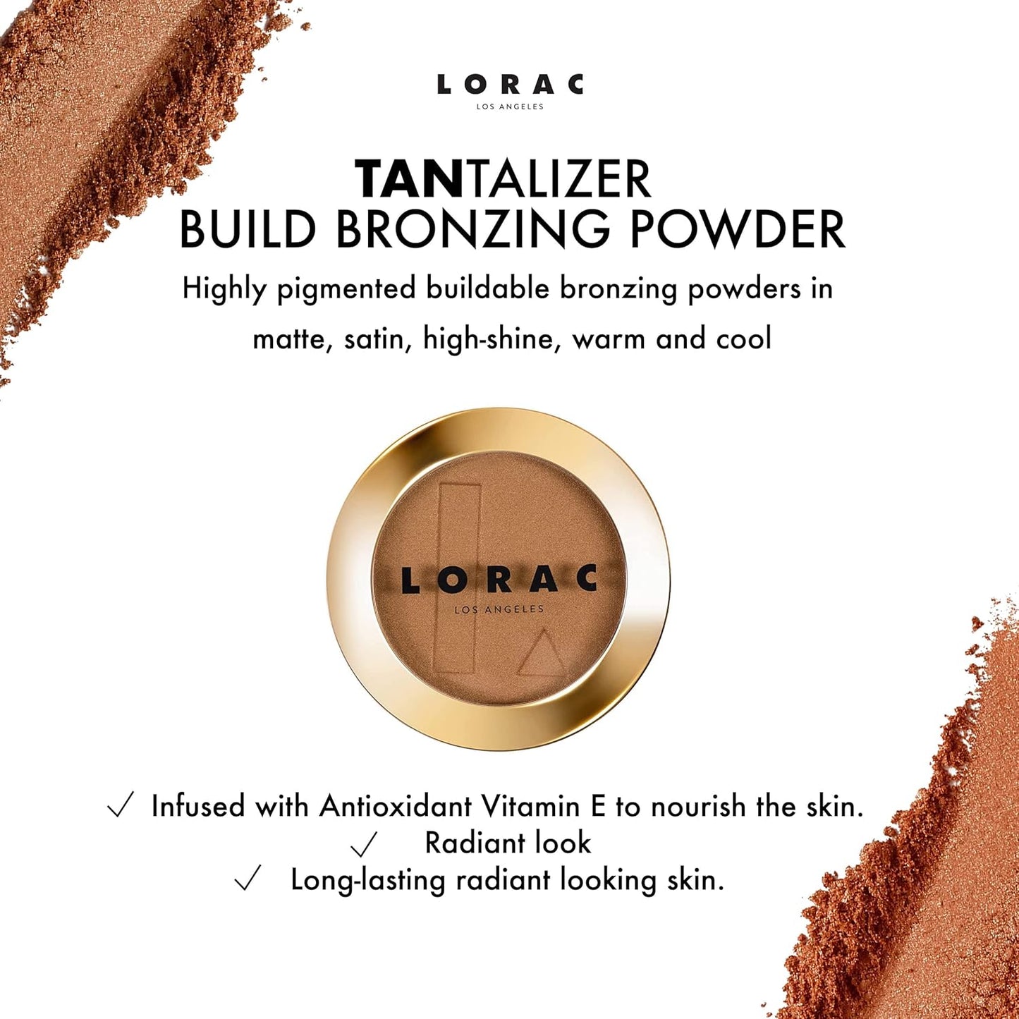 LORAC Mini PRO Eyeshadow Palette - Matte & Shimmer Metallic Shades | Versatile Makeup Colors