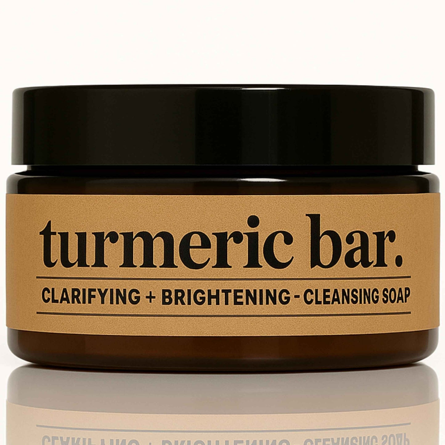 Joli Noir Turmeric Cleansing Soap Bar In A Jar