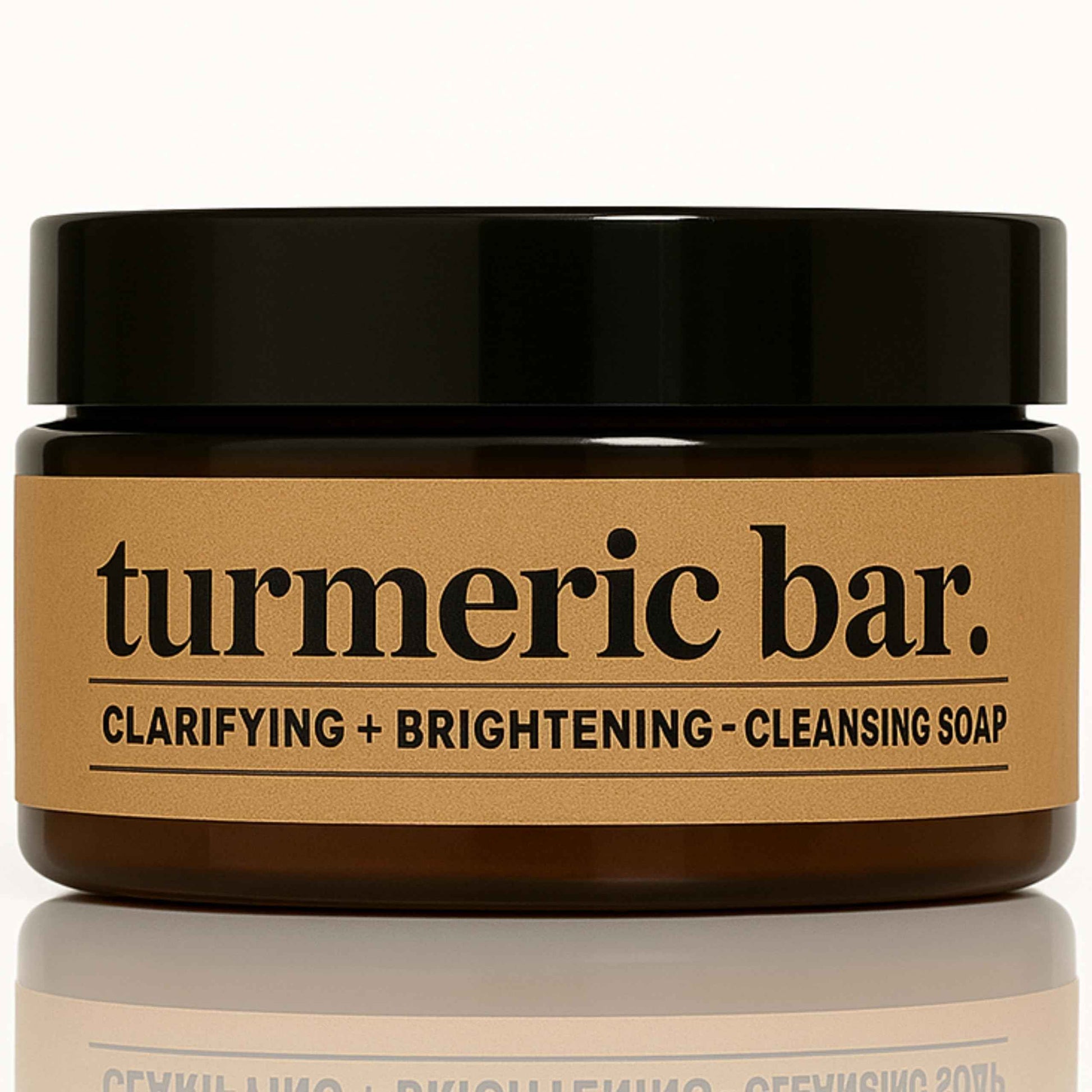 Joli Noir Turmeric Cleansing Soap Bar In A Jar