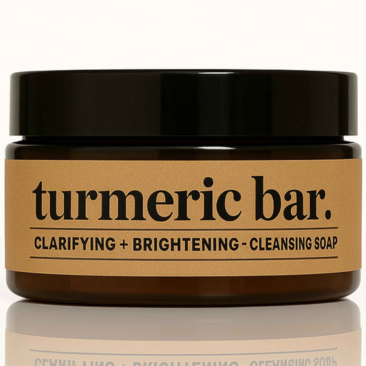 Joli Noir Turmeric Cleansing Soap Bar In A Jar