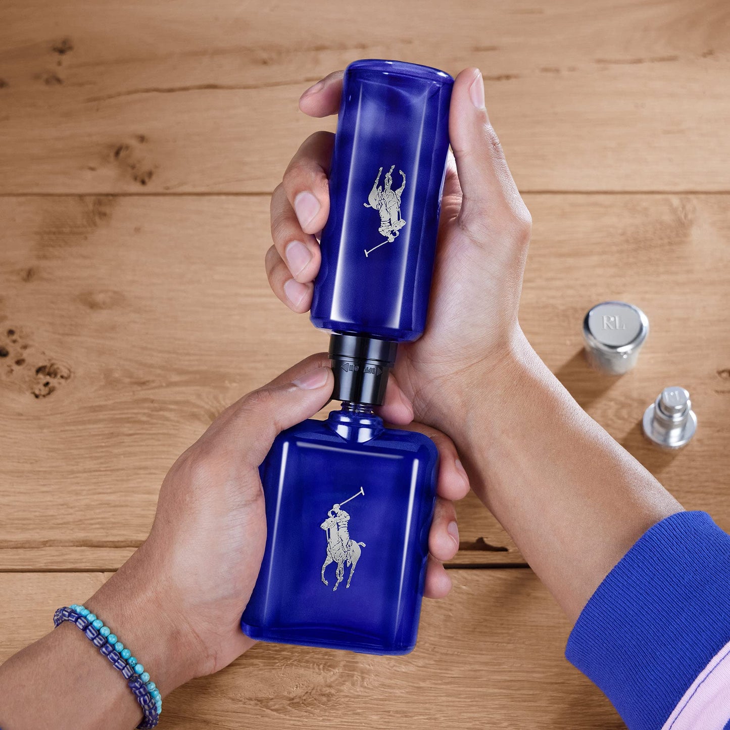 RALPH LAUREN FRAGRANCES Polo Blue - Eau de Toilette - Refill - Men's Cologne - Aquatic & Fresh - With Citrus, Sage, and Suede - Medium Intensity - 5.1 Fl Oz