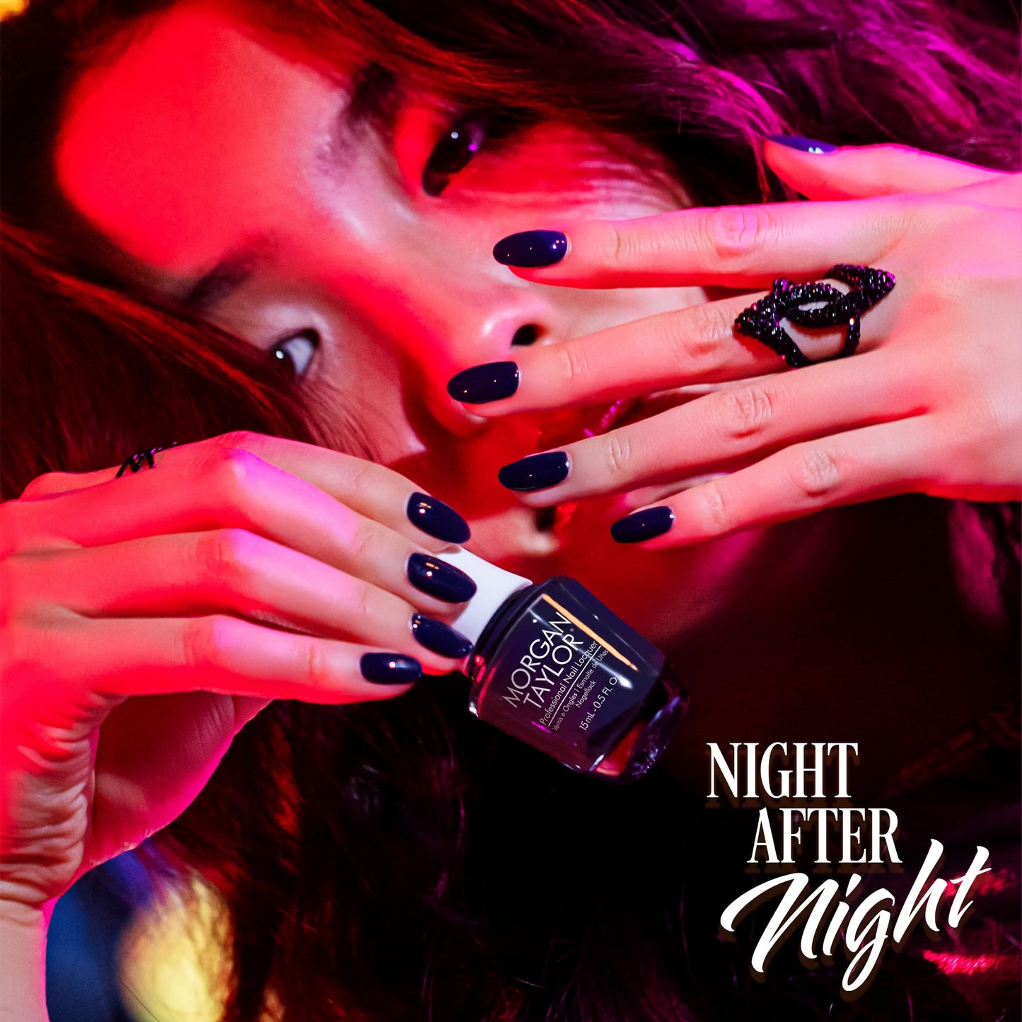 Morgan Taylor Living Our Life Collection Lacquer Nail Polish – Night After Night, 15mL