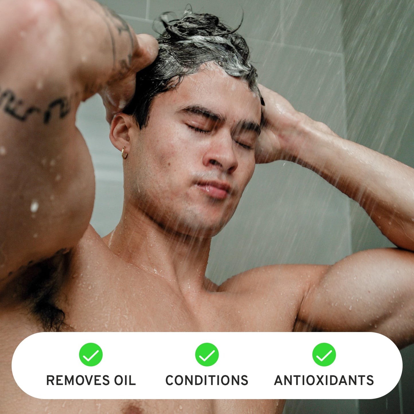 Hardworking Gentlemen Shampoo for Men, Coconut Oil & Aloe Vera Formula, Pinewood Scent, 8 oz