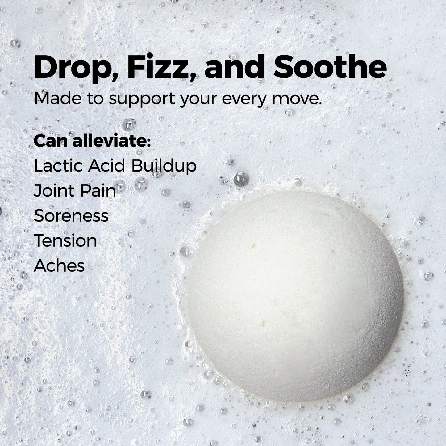 Muscle Rehab Epsom Salt Bath Bombs for Sore Muscles (8 Pack, 2x4) | Magnesium Recovery Soak with Arnica for Post-Workout Muscle Recovery & Relaxation | Eucalyptus, Turmeric & Essential Oils