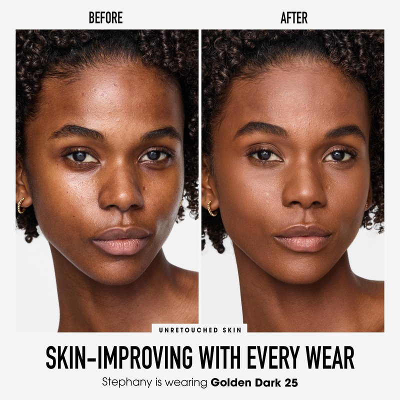 Original Loose Powder Foundation SPF 15, Golden Dark 25, Vegan, Cruelty-Free & Dermatologist-Tested